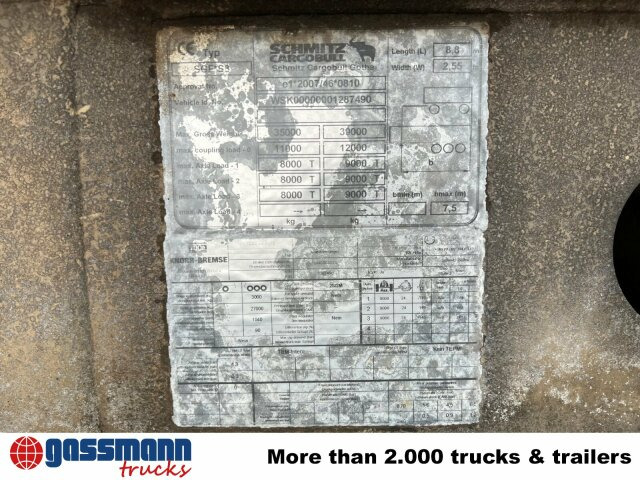 Schmitz Cargobull SKI 24 SL 7.2, Stahlmulde ca. 27m³, Liftachse - Самосвальный полуприцеп: фото 3 Schmitz Cargobull SKI 24 SL 7.2, Stahlmulde ca. 27m³, Liftachse - Самосвальный полуприцеп: фото 3