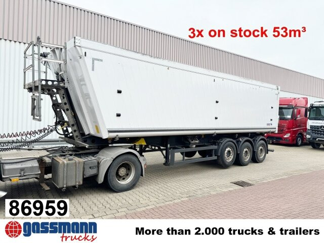 Schmitz Cargobull SKI 24 SL 9.6, Liftachse, Alumulde ca. 52m³ - Самосвальный полуприцеп: фото 1 Schmitz Cargobull SKI 24 SL 9.6, Liftachse, Alumulde ca. 52m³ - Самосвальный полуприцеп: фото 1
