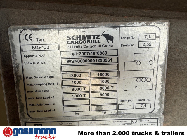 Schmitz Cargobull ZKI 18-4.9, Alu-Bordwände, ca. 10m³ - Самосвальный прицеп: фото 3 Schmitz Cargobull ZKI 18-4.9, Alu-Bordwände, ca. 10m³ - Самосвальный прицеп: фото 3