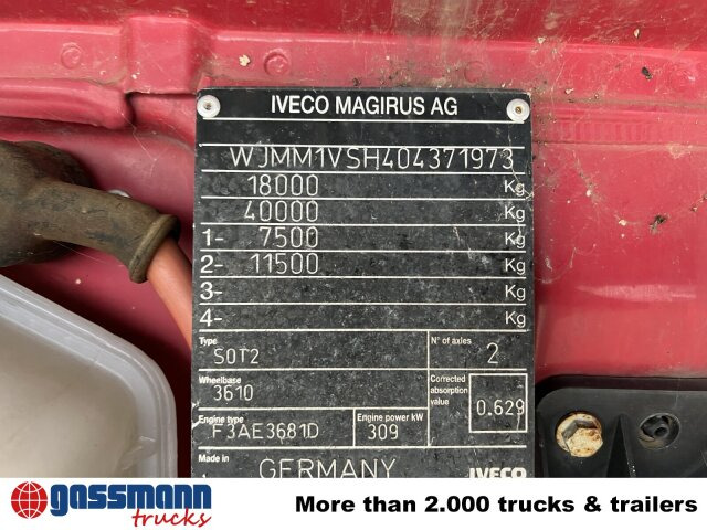 Iveco Stralis AD440X42T/P 4x2, Ex- Army - Тягач: фото 4 Iveco Stralis AD440X42T/P 4x2, Ex- Army - Тягач: фото 4