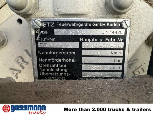 Unimog U 1300 L 435/11 4x4, -Feuerwehr - Пожарная машина: фото 2 Unimog U 1300 L 435/11 4x4, -Feuerwehr - Пожарная машина: фото 2