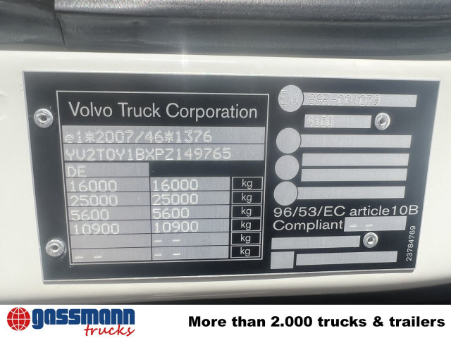 Volvo FL 280 4x4, Nebenantrieb - Грузовик-шасси: фото 4 Volvo FL 280 4x4, Nebenantrieb - Грузовик-шасси: фото 4