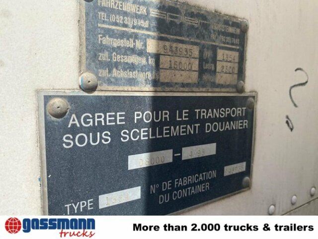 Wechselbrücke Koffer, Ex-Fahrschule - Сменный кузов - фургон: фото 5 Wechselbrücke Koffer, Ex-Fahrschule - Сменный кузов - фургон: фото 5