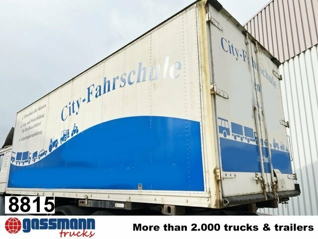 Wechselbrücke Koffer, Ex-Fahrschule - Сменный кузов - фургон: фото 1 Wechselbrücke Koffer, Ex-Fahrschule - Сменный кузов - фургон: фото 1
