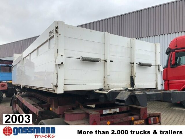 Wechselbrücke mit Kranvorrichtung - Кузов платформа: фото 1 Wechselbrücke mit Kranvorrichtung - Кузов платформа: фото 1