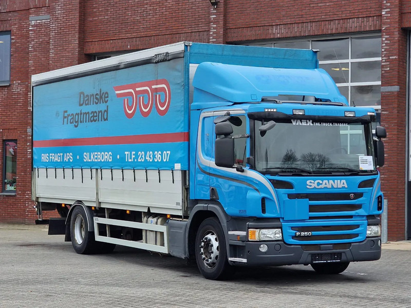 Scania P250 4x2 - Loadlift - Side boards - Full air - Euro 6 - Тентованный грузовик: фото 1 Scania P250 4x2 - Loadlift - Side boards - Full air - Euro 6 - Тентованный грузовик: фото 1