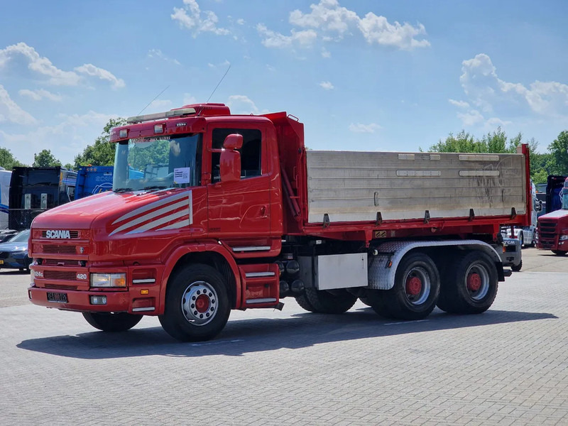 Scania T124-420 6x4 - Tipper - Retarder - Full steel - HUB Reduction - Manual gearbox - Самосвал: фото 5 Scania T124-420 6x4 - Tipper - Retarder - Full steel - HUB Reduction - Manual gearbox - Самосвал: фото 5
