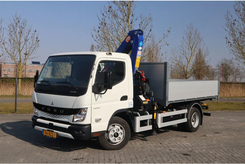 FUSO Canter 7C18 | 4X2 | 3-WAY TIPPER | PM 6.5 KRAN /CRANE - Малотоннажный самосвал: фото 2 FUSO Canter 7C18 | 4X2 | 3-WAY TIPPER | PM 6.5 KRAN /CRANE - Малотоннажный самосвал: фото 2