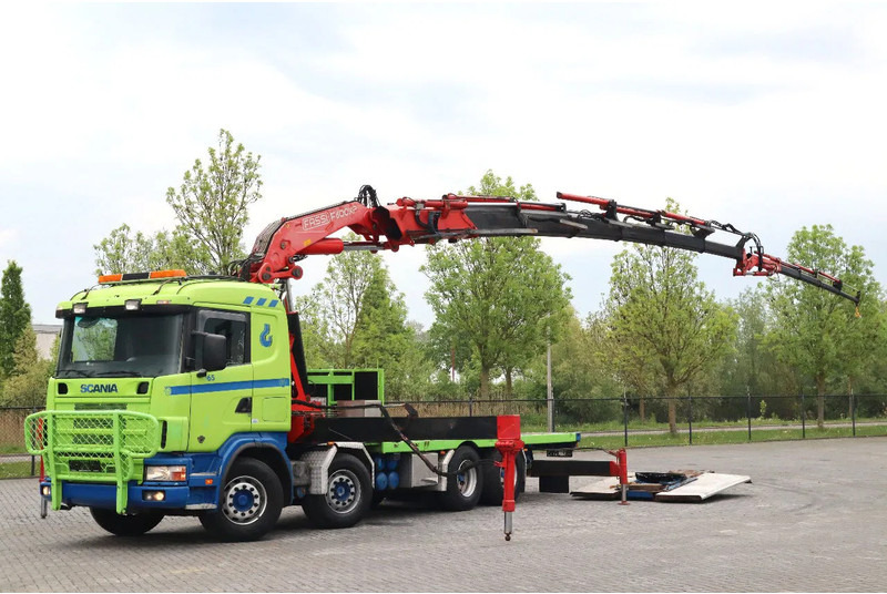 Scania R164-480 V8 | 8X4 | FASSI F600 | JIB | KRAN / CRANE - Тягач: фото 1 Scania R164-480 V8 | 8X4 | FASSI F600 | JIB | KRAN / CRANE - Тягач: фото 1