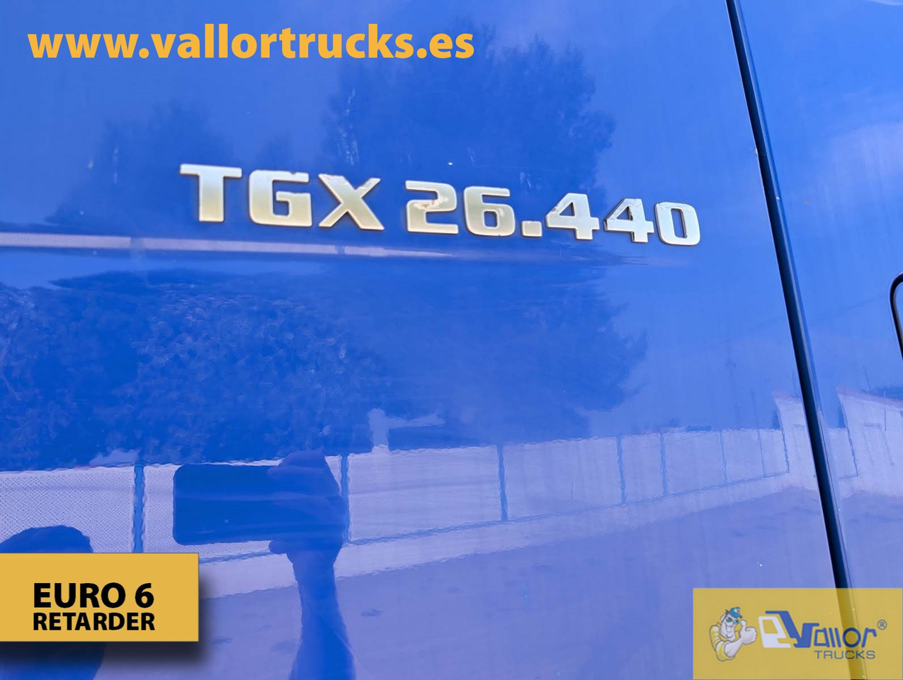 Тентованный грузовик MAN TGX 26.440 - ROAD TRAIN: фото 7