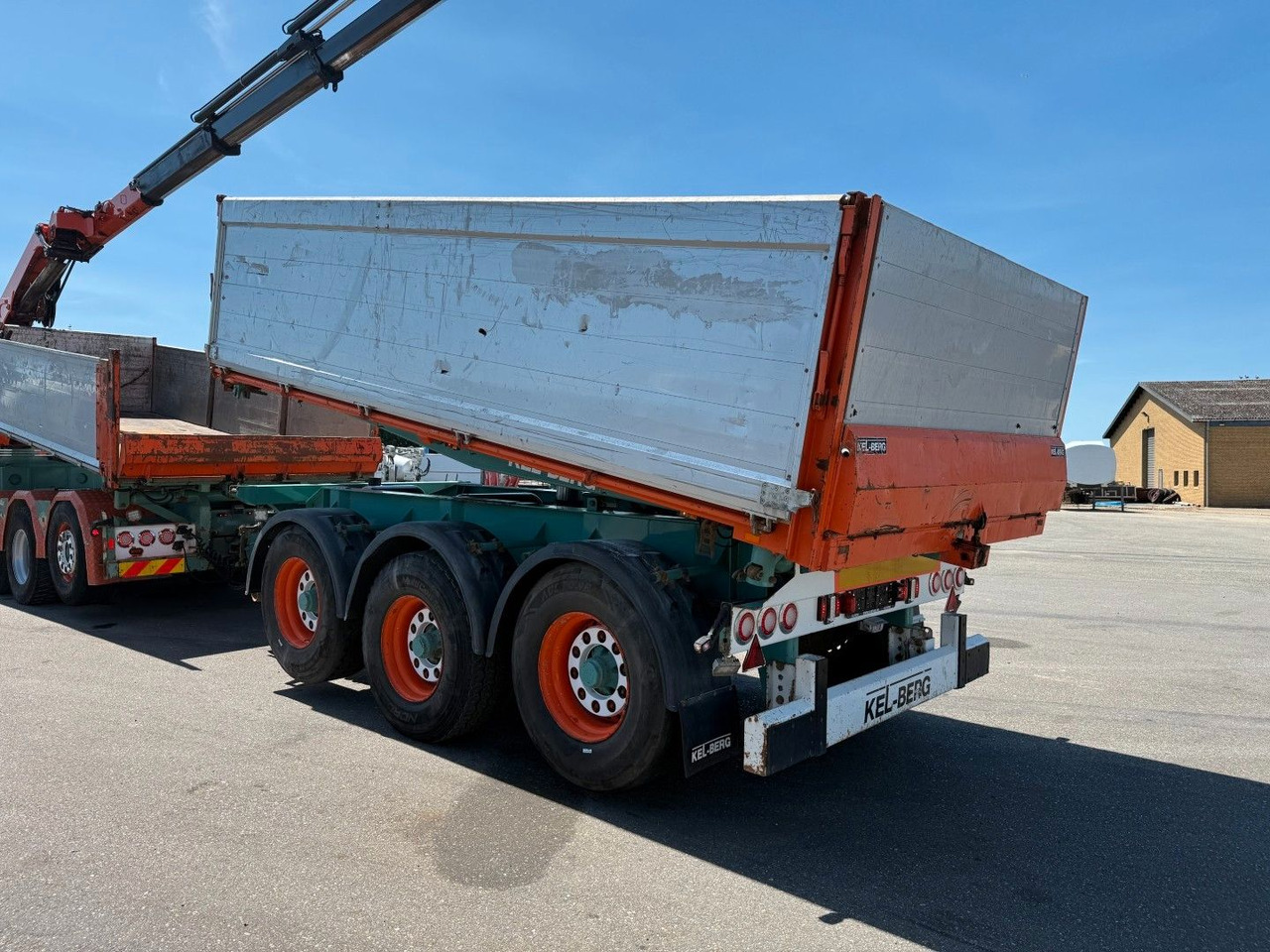 Самосвальный прицеп Kel-Berg 24 t. 3 axle T490K Tipper / Kipper: фото 12