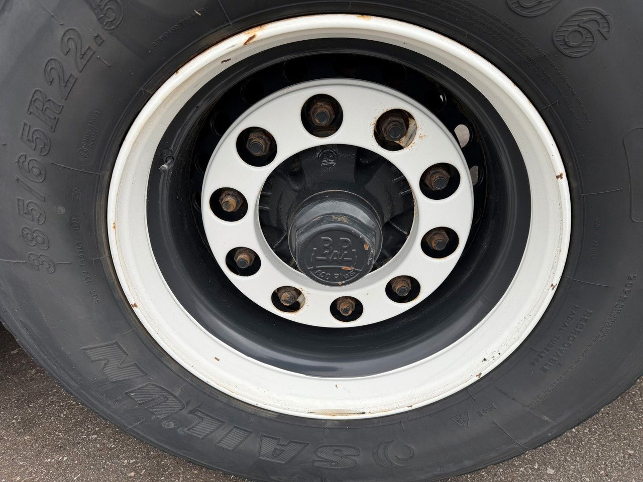 Полуприцеп бортовой/ Платформа Lag 3 axle 7 m. Extendable / Last Axle Steering: фото 8