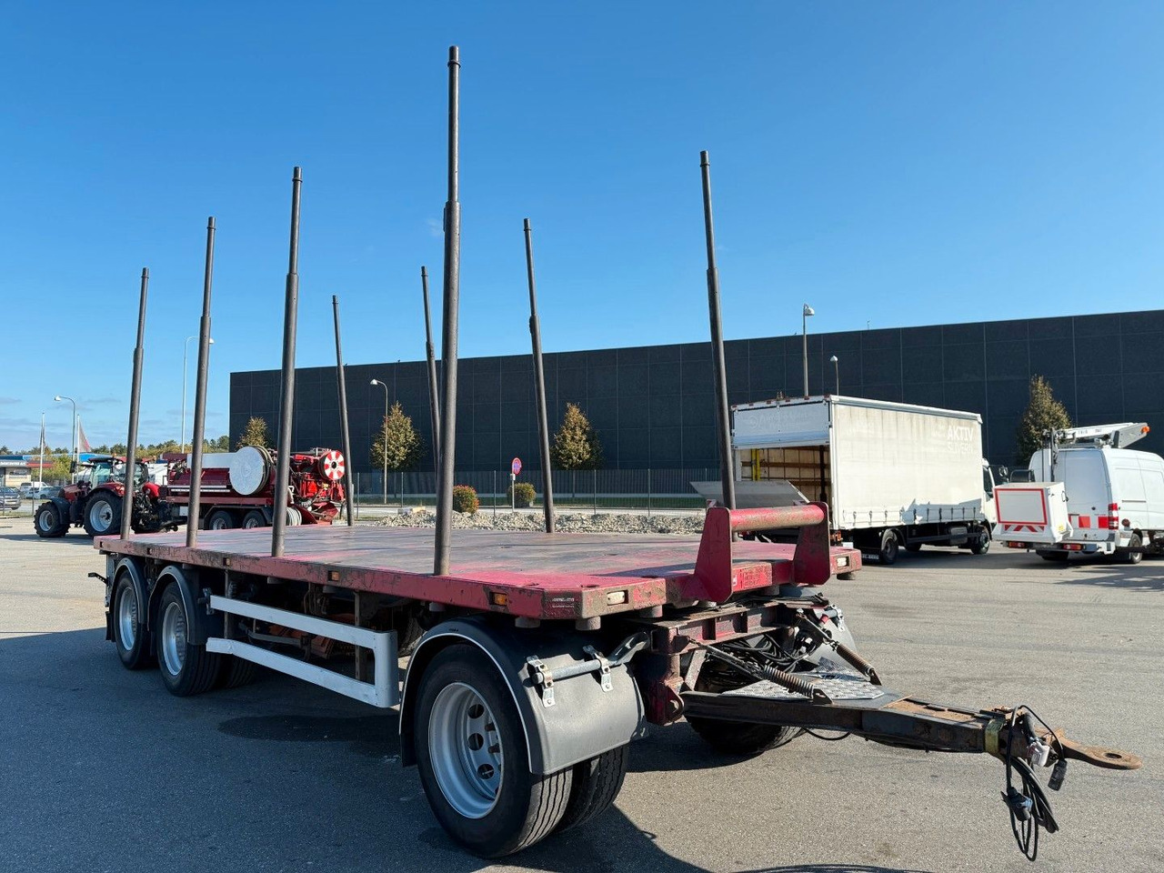 Menke-Janzen 24 t. 3 axle Woodtransport / Holztransport - Прицеп лесовоз: фото 2 Menke-Janzen 24 t. 3 axle Woodtransport / Holztransport - Прицеп лесовоз: фото 2