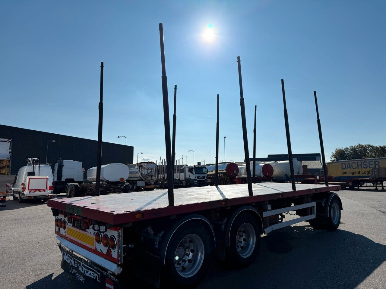 Menke-Janzen 24 t. 3 axle Woodtransport / Holztransport - Прицеп лесовоз: фото 3 Menke-Janzen 24 t. 3 axle Woodtransport / Holztransport - Прицеп лесовоз: фото 3