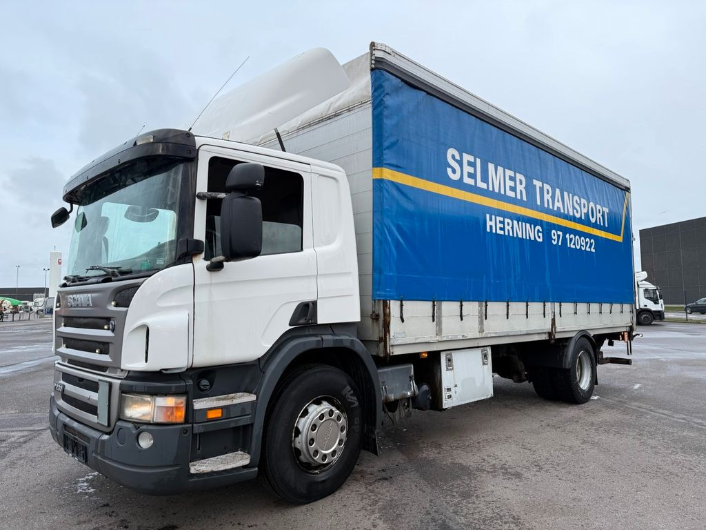 Scania P230 4x2 MNB 7,20 m. Tilt - Taillift - Тентованный грузовик: фото 1 Scania P230 4x2 MNB 7,20 m. Tilt - Taillift - Тентованный грузовик: фото 1