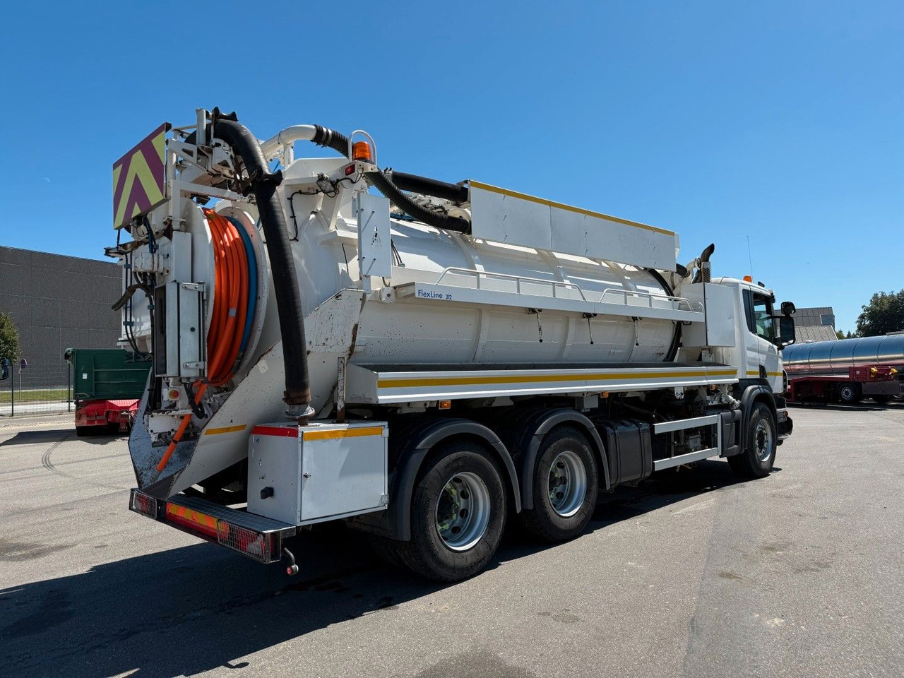 Scania P360 6x4 RHD Hvidtved Larsen FlexLine 312 - Ассенизатор: фото 3 Scania P360 6x4 RHD Hvidtved Larsen FlexLine 312 - Ассенизатор: фото 3