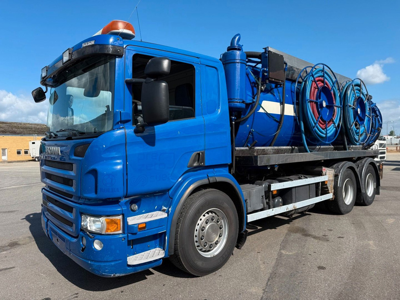 Scania P380 6x4 Rolba 15,000 l. Stainless Steel Kombi - Ассенизатор: фото 1 Scania P380 6x4 Rolba 15,000 l. Stainless Steel Kombi - Ассенизатор: фото 1
