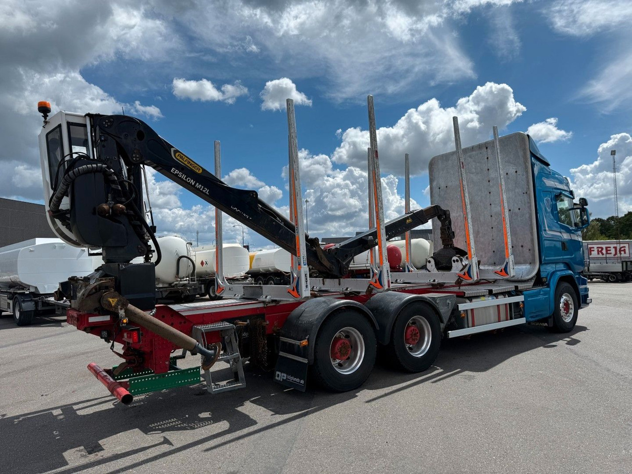 Scania R730 V8 6x4 Palfinger Epsilon M12L80 / Holz Wood - Лесовоз, Автоманипулятор: фото 4 Scania R730 V8 6x4 Palfinger Epsilon M12L80 / Holz Wood - Лесовоз, Автоманипулятор: фото 4