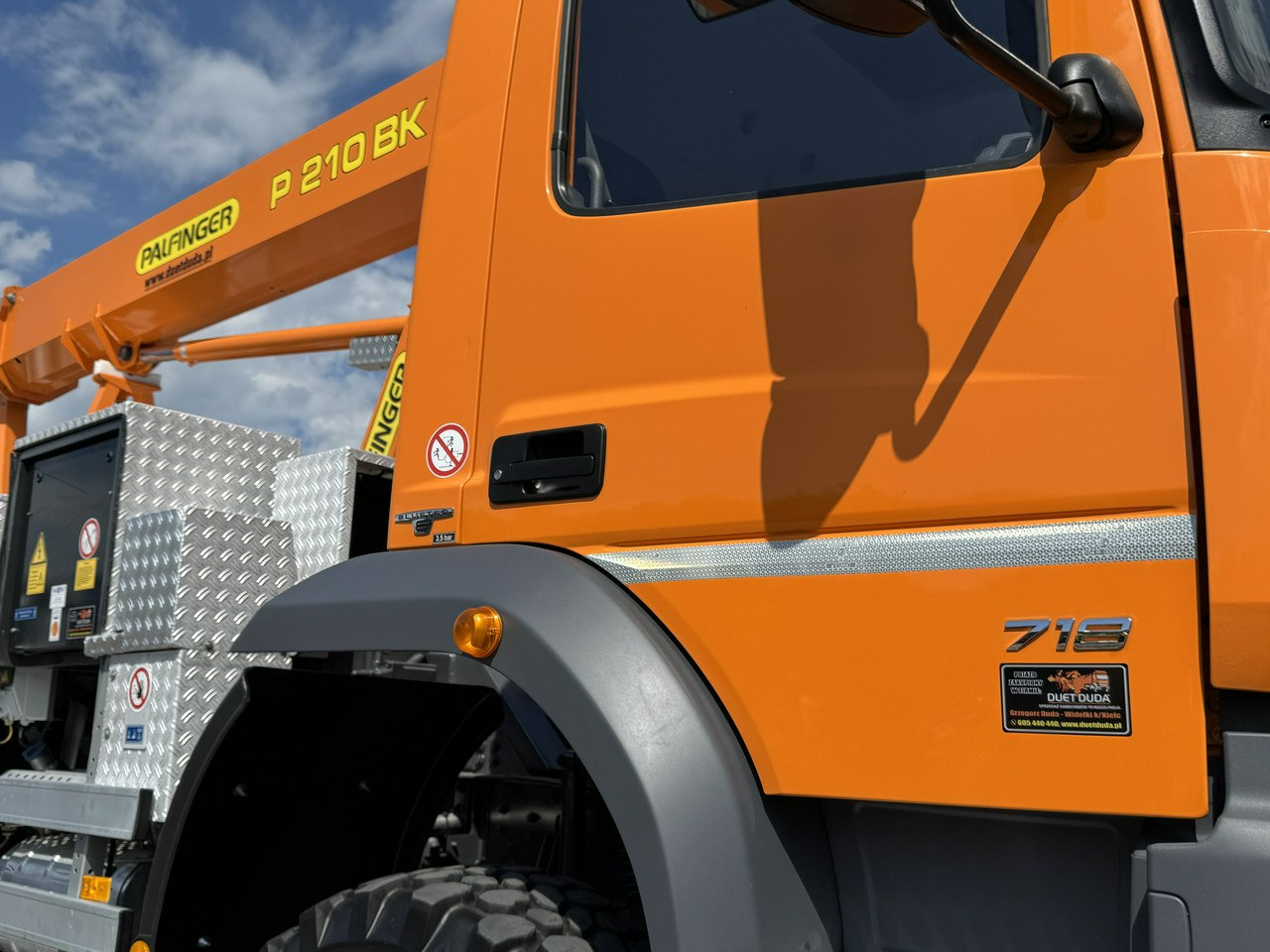 Mercedes Atego 718 E6 4x4 Zwyżka PALFINGER P210 BK Podnośnik Koszowy - Грузовик с подъемником: фото 5 Mercedes Atego 718 E6 4x4 Zwyżka PALFINGER P210 BK Podnośnik Koszowy - Грузовик с подъемником: фото 5