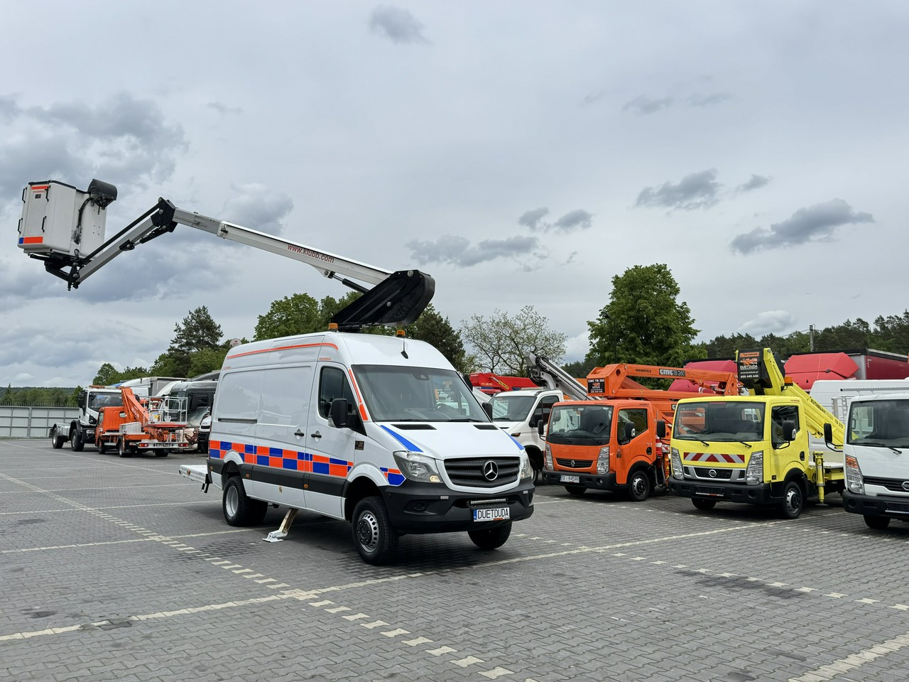 Mercedes Sprinter Zwyżka Podnośnik Koszowy KLUBB K42P UDT WUMAG GSR - Грузовик с подъемником: фото 5 Mercedes Sprinter Zwyżka Podnośnik Koszowy KLUBB K42P UDT WUMAG GSR - Грузовик с подъемником: фото 5