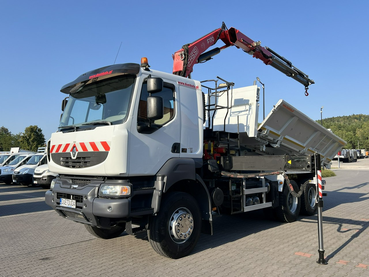 Renault Kerax 26.390 6x4 Mocny HDS FASSI F170 Sterowanie Radiowe - Самосвал, Автоманипулятор: фото 1 Renault Kerax 26.390 6x4 Mocny HDS FASSI F170 Sterowanie Radiowe - Самосвал, Автоманипулятор: фото 1