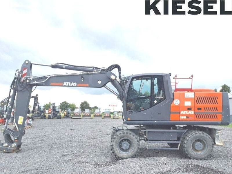 Atlas 190 W - Колёсный экскаватор: фото 1 Atlas 190 W - Колёсный экскаватор: фото 1