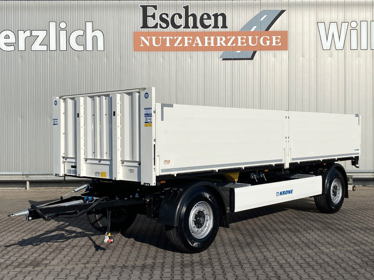 Krone AZP 18*NEW*|Pritsche*6900mm Länge*BPW*Multi-Lock - Прицеп бортовой/ Платформа: фото 1 Krone AZP 18*NEW*|Pritsche*6900mm Länge*BPW*Multi-Lock - Прицеп бортовой/ Платформа: фото 1