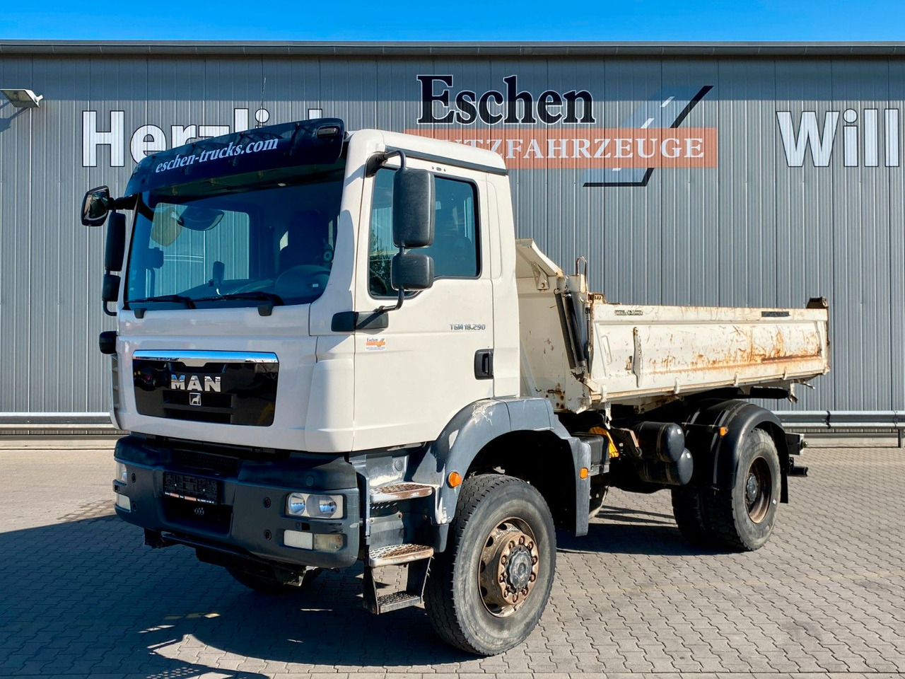 MAN TGM 18.290 4x4 | MEILLER*AHK*Oel*Blatt*1.Hand - Самосвал: фото 1 MAN TGM 18.290 4x4 | MEILLER*AHK*Oel*Blatt*1.Hand - Самосвал: фото 1