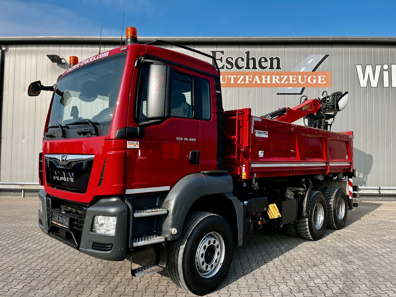 MAN TGS 26.460 6x4BB|Palfinger M12L83 Kran*Bordmatik - Самосвал, Автоманипулятор: фото 2 MAN TGS 26.460 6x4BB|Palfinger M12L83 Kran*Bordmatik - Самосвал, Автоманипулятор: фото 2