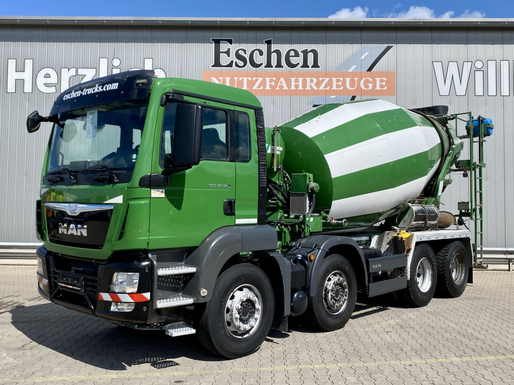 MAN TGS 32.360 8x4 BB / 9 m³ Stetter-Aufbau - Автобетоносмеситель: фото 1 MAN TGS 32.360 8x4 BB / 9 m³ Stetter-Aufbau - Автобетоносмеситель: фото 1