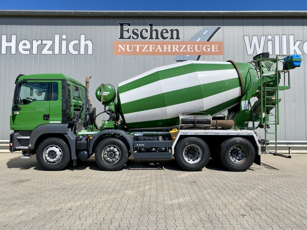 MAN TGS 32.360 8x4 BB / 9 m³ Stetter-Aufbau - Автобетоносмеситель: фото 2 MAN TGS 32.360 8x4 BB / 9 m³ Stetter-Aufbau - Автобетоносмеситель: фото 2