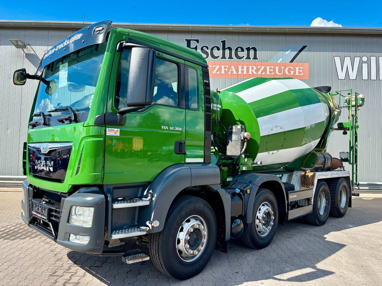 MAN TGS 32.360 8x4 BB | 9m³ Stetter*Automatik*Kamera - Автобетоносмеситель: фото 1 MAN TGS 32.360 8x4 BB | 9m³ Stetter*Automatik*Kamera - Автобетоносмеситель: фото 1