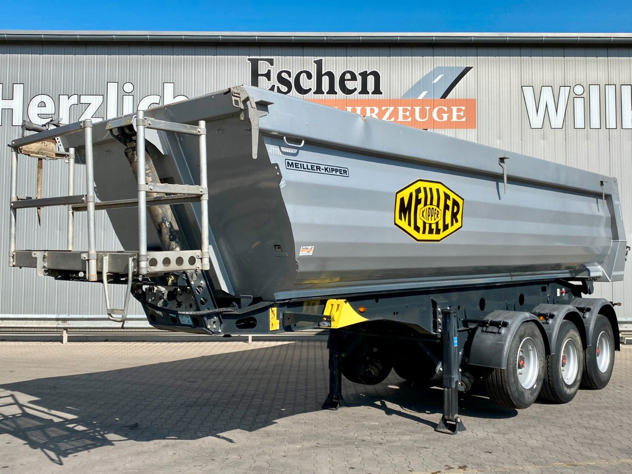 Meiller MHPS 44.3-N | Stahl 24m³*Luft-Lift*Rollplane*SAF - Самосвальный полуприцеп: фото 1 Meiller MHPS 44.3-N | Stahl 24m³*Luft-Lift*Rollplane*SAF - Самосвальный полуприцеп: фото 1