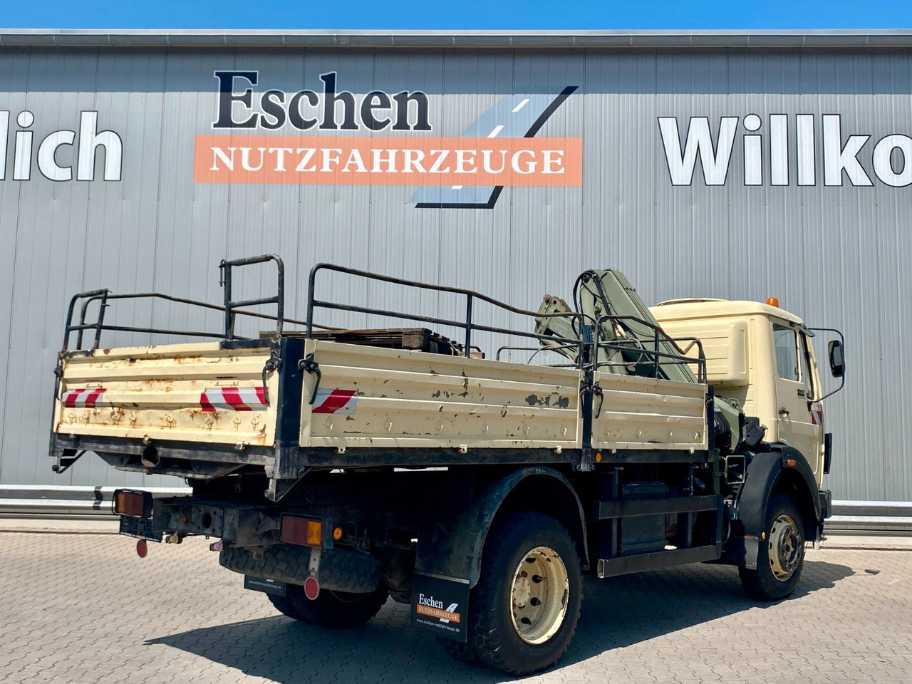 Mercedes-Benz 1017 4x4 Allrad Pritsche | HIAB 060-2 Kran*36TKM - Грузовик бортовой/ Платформа, Автоманипулятор: фото 5 Mercedes-Benz 1017 4x4 Allrad Pritsche | HIAB 060-2 Kran*36TKM - Грузовик бортовой/ Платформа, Автоманипулятор: фото 5
