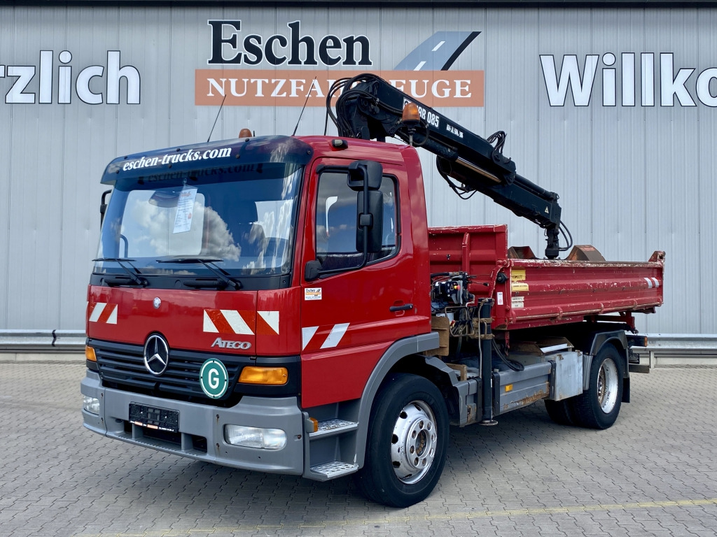 Mercedes-Benz 1218 K / HIAB 085-2 Kran - Самосвал, Автоманипулятор: фото 2 Mercedes-Benz 1218 K / HIAB 085-2 Kran - Самосвал, Автоманипулятор: фото 2