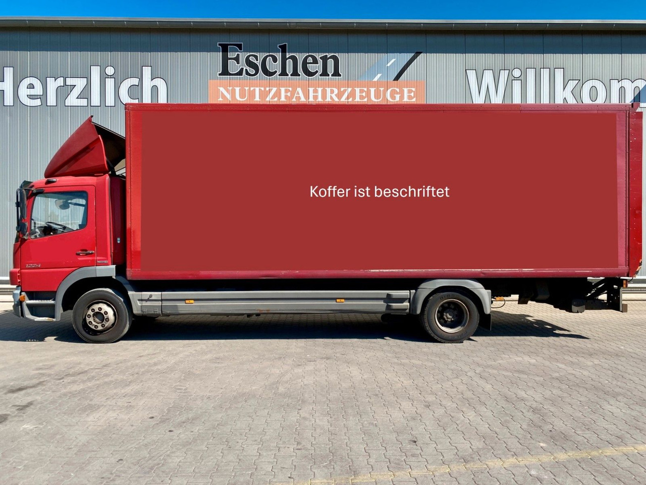 Mercedes-Benz Atego 1224 | BÄR LBW 1,50to*3x Sitze*Klima*AHK - Грузовик с закрытым кузовом: фото 2 Mercedes-Benz Atego 1224 | BÄR LBW 1,50to*3x Sitze*Klima*AHK - Грузовик с закрытым кузовом: фото 2
