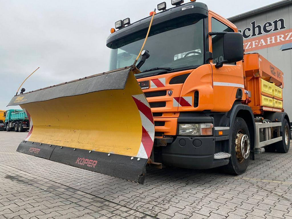 Снегоуборочная машина Scania P 230 | Winterdienst*Salzstreuer/Küpper-Weisser: фото 9
