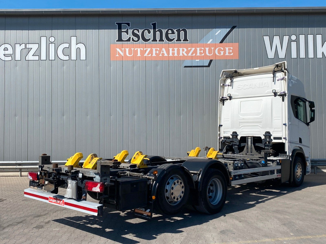 Scania R 450 B 6x2*4 BDF|Retarder*AHK*Lift*SDG Wechsler - Грузовик-контейнеровоз/ Сменный кузов: фото 5 Scania R 450 B 6x2*4 BDF|Retarder*AHK*Lift*SDG Wechsler - Грузовик-контейнеровоз/ Сменный кузов: фото 5