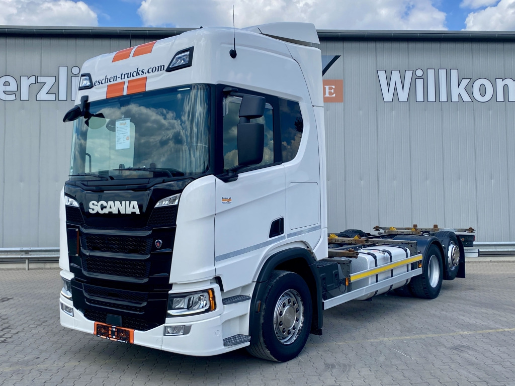 Scania R 450 B 6x2*4 NB - Грузовик-контейнеровоз/ Сменный кузов: фото 1 Scania R 450 B 6x2*4 NB - Грузовик-контейнеровоз/ Сменный кузов: фото 1
