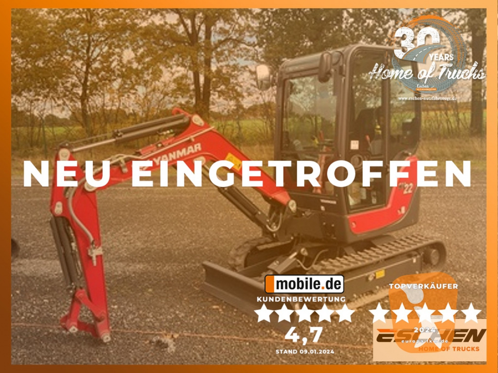 Yanmar SV22 CLASSIC R Mini (Unbenutzt) - Мини-экскаватор: фото 1 Yanmar SV22 CLASSIC R Mini (Unbenutzt) - Мини-экскаватор: фото 1