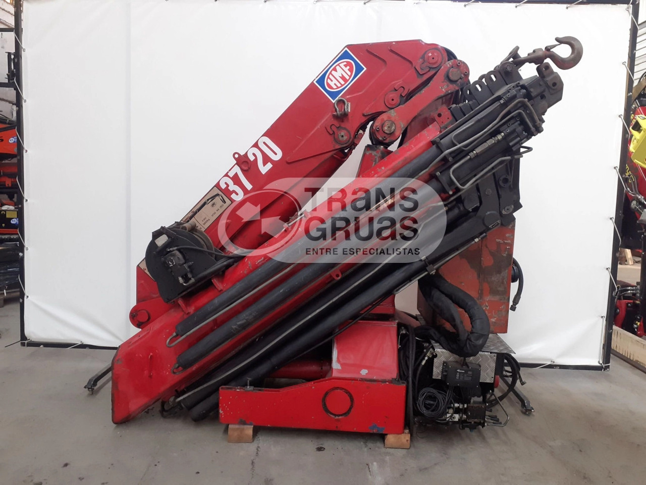 Grúa HMF 3720 K6 - Кран-манипулятор для Грузовиков: фото 2 Grúa HMF 3720 K6 - Кран-манипулятор для Грузовиков: фото 2