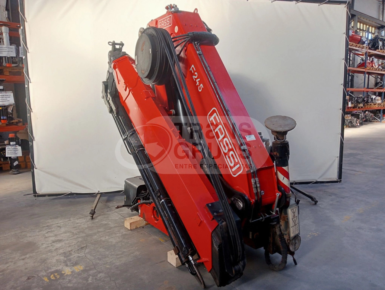 Grúa hidráulica Fassi F245A.2.25 - Кран-манипулятор: фото 4 Grúa hidráulica Fassi F245A.2.25 - Кран-манипулятор: фото 4