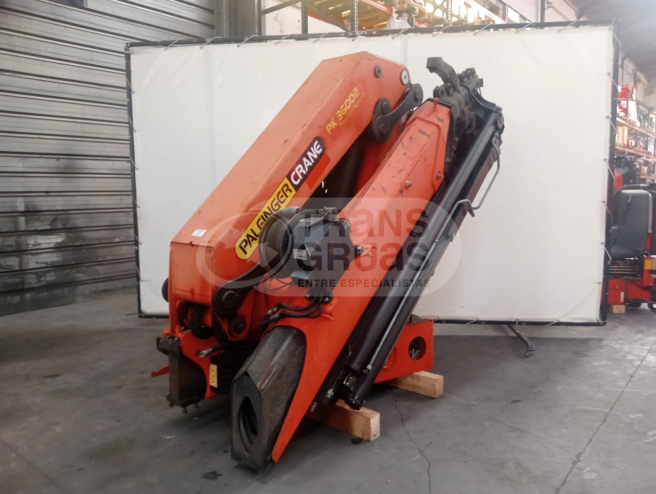 Grúa hidráulica Palfinger PK 36002 - Кран-манипулятор: фото 4 Grúa hidráulica Palfinger PK 36002 - Кран-манипулятор: фото 4