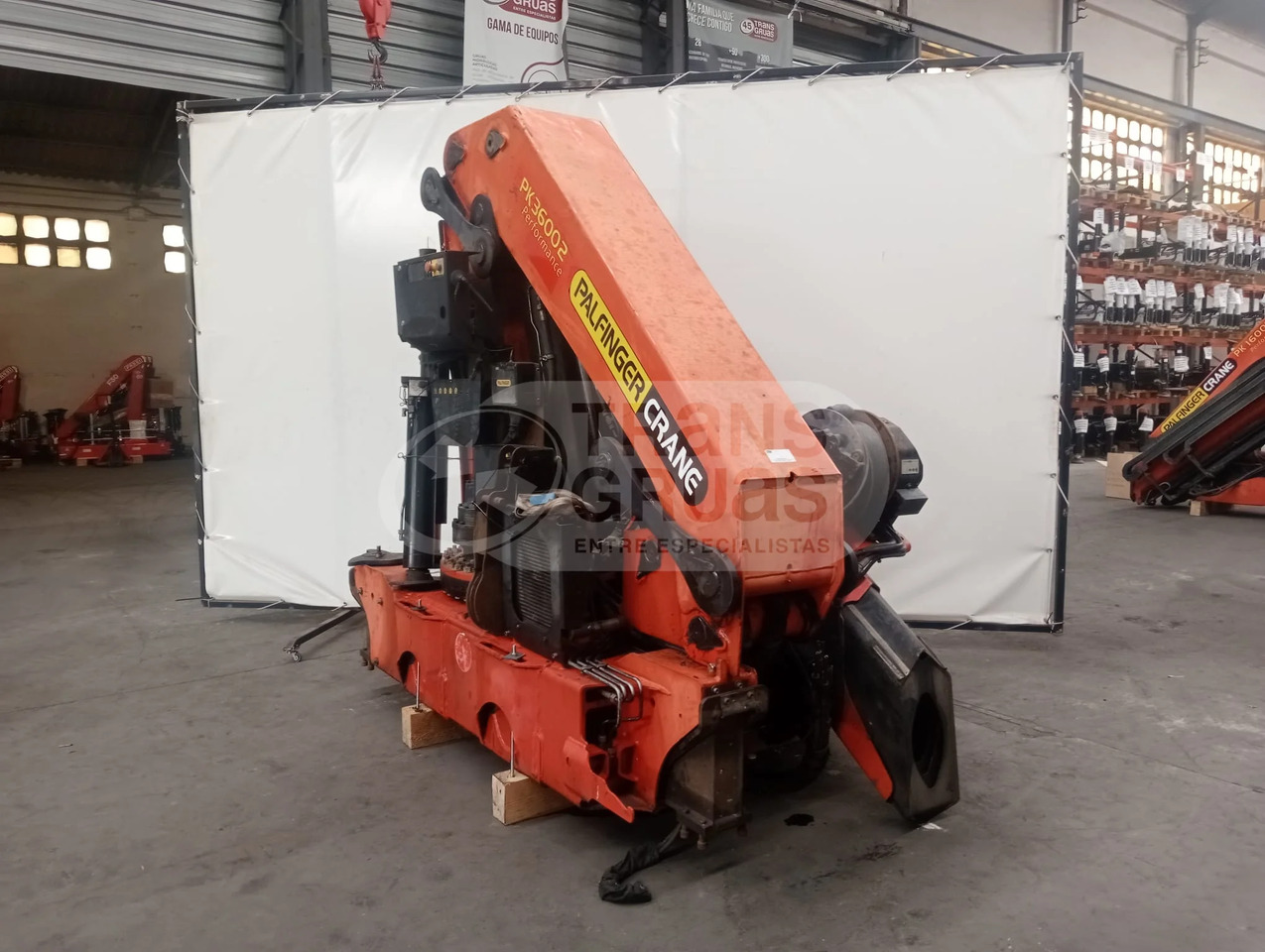 Grúa hidráulica Palfinger PK 36002 - Кран-манипулятор: фото 4 Grúa hidráulica Palfinger PK 36002 - Кран-манипулятор: фото 4