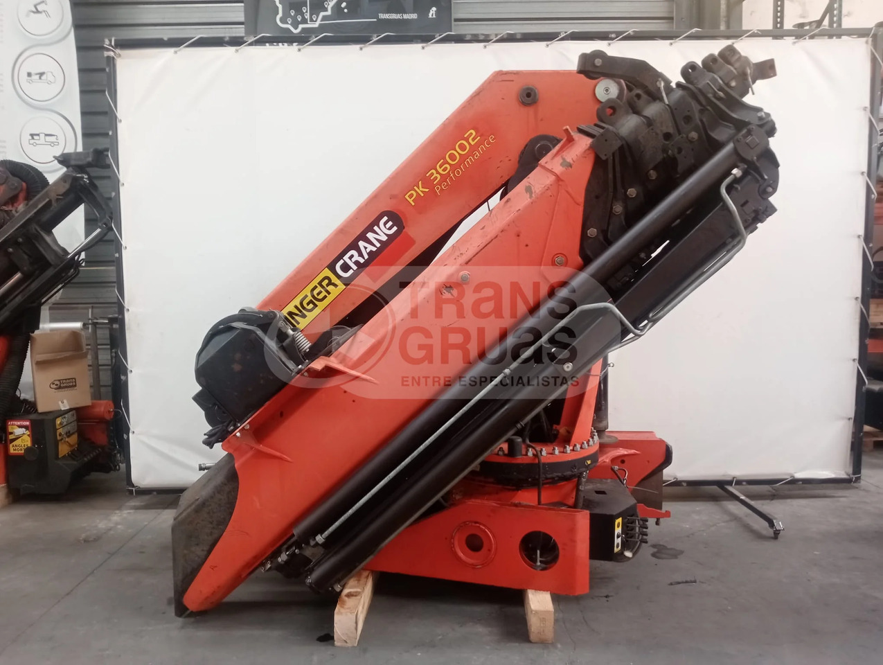 Grúa hidráulica Palfinger PK 36002 - Кран-манипулятор: фото 1 Grúa hidráulica Palfinger PK 36002 - Кран-манипулятор: фото 1