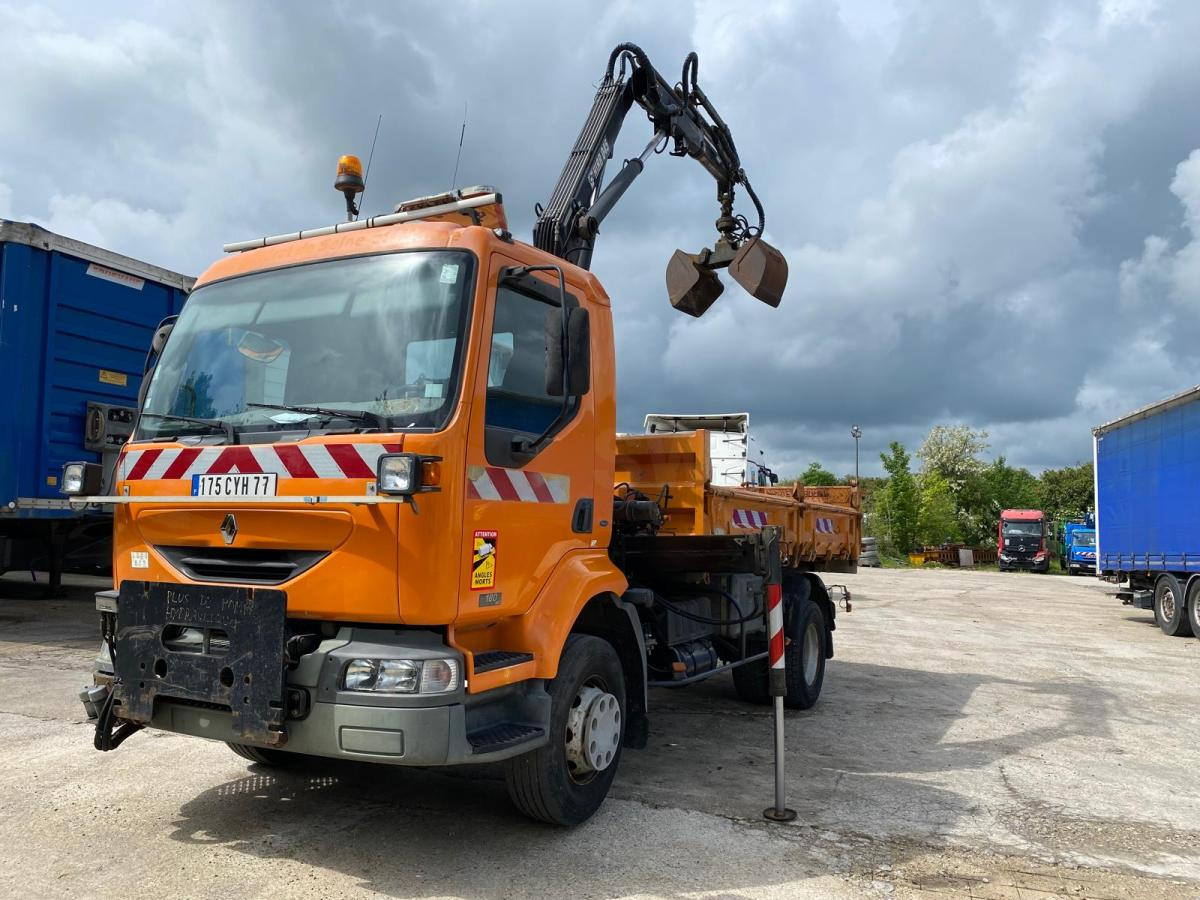 Renault Midlum 180 - Самосвал, Автоманипулятор: фото 3 Renault Midlum 180 - Самосвал, Автоманипулятор: фото 3