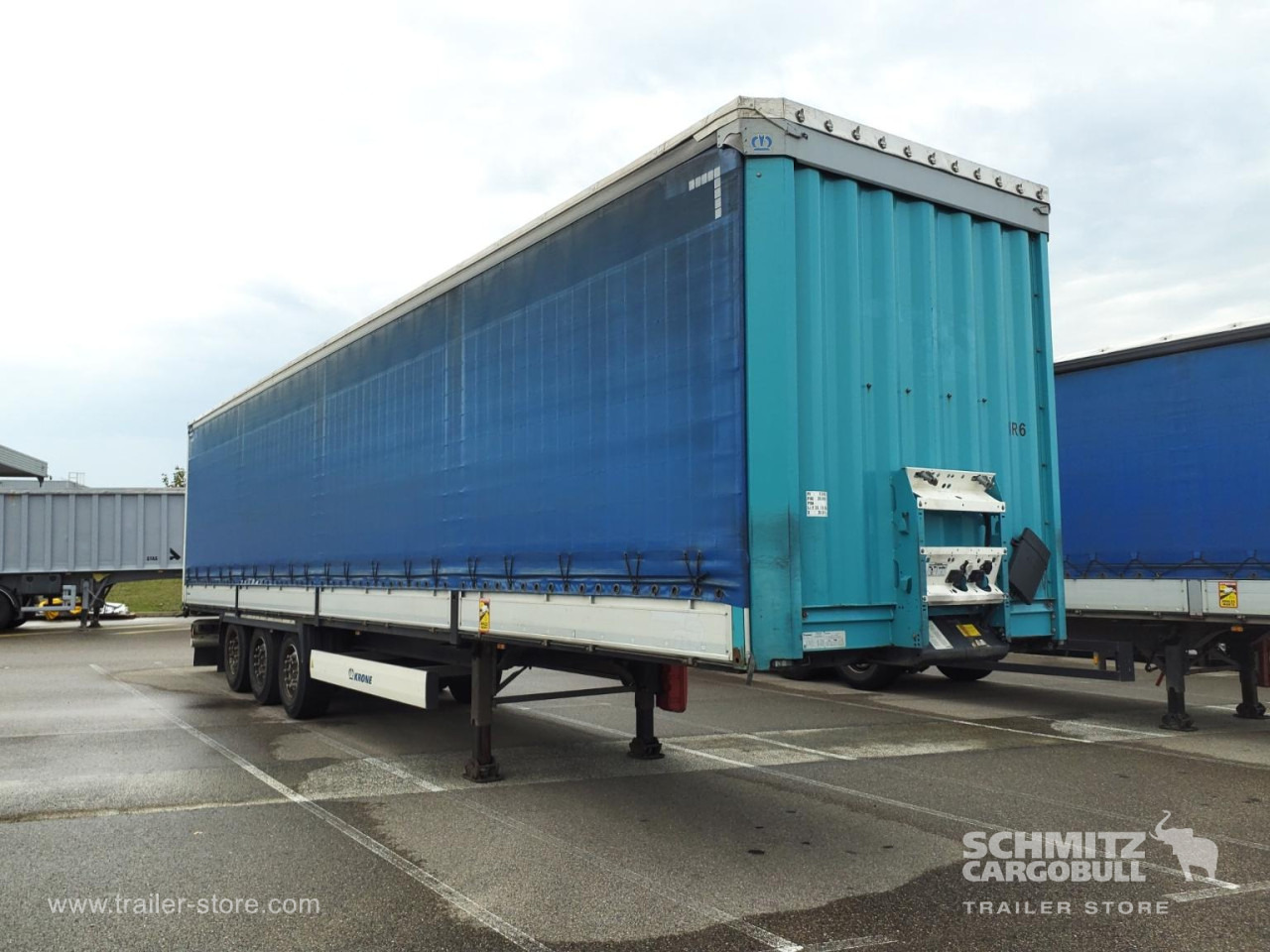 KRONE Curtainsider Dropside - Тентованный полуприцеп: фото 1 KRONE Curtainsider Dropside - Тентованный полуприцеп: фото 1