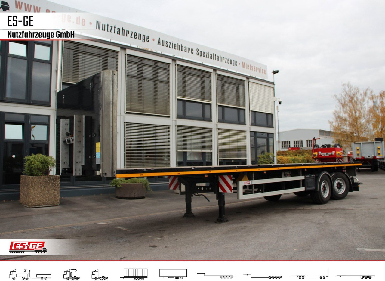 ES-GE 2-Achs-Sattelanhänger - Полуприцеп бортовой/ Платформа: фото 2 ES-GE 2-Achs-Sattelanhänger - Полуприцеп бортовой/ Платформа: фото 2