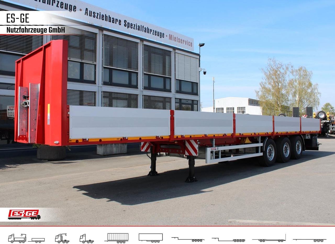 ES-GE 3-Achs Sattelanhänger -Bordwände - Полуприцеп бортовой/ Платформа: фото 1 ES-GE 3-Achs Sattelanhänger -Bordwände - Полуприцеп бортовой/ Платформа: фото 1