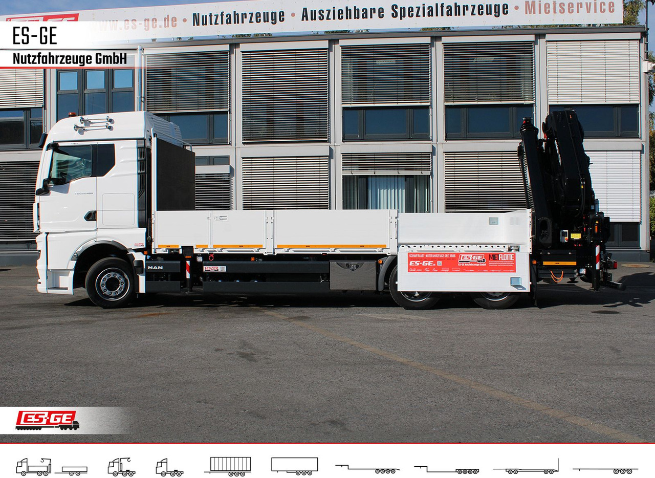 MAN TGX 26.480 6x2-4 LL, MKG-Ladekran HLK531 a5 - Грузовик бортовой/ Платформа, Автоманипулятор: фото 5 MAN TGX 26.480 6x2-4 LL, MKG-Ladekran HLK531 a5 - Грузовик бортовой/ Платформа, Автоманипулятор: фото 5